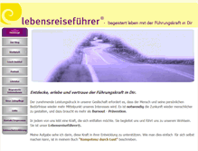 Tablet Screenshot of lebensreisefuehrer.de